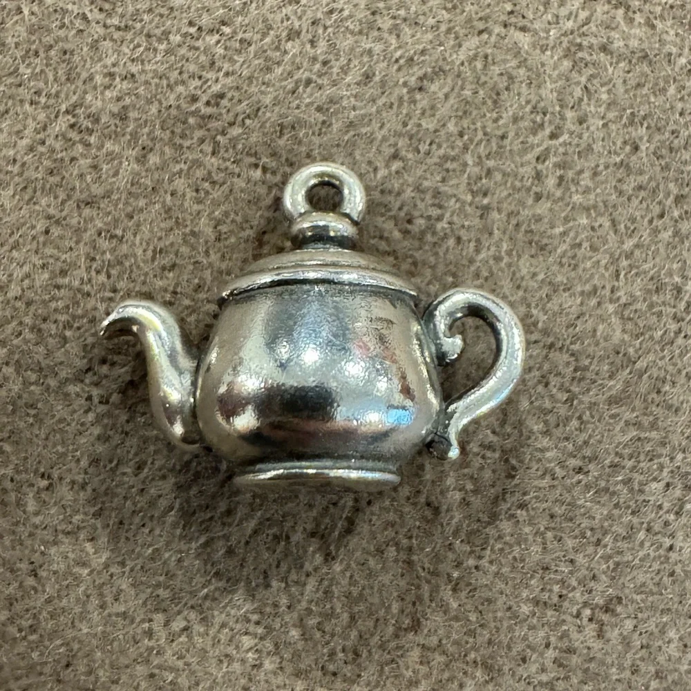 James Avery Sterling Silver Teapot Charm - Picture 4 of 7